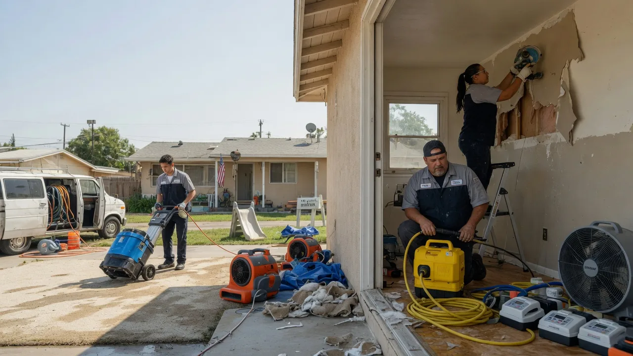Water Damage Restoration in El Monte, CA near me